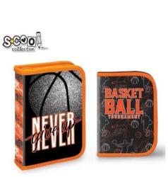 Scool Collection Kosárlabdás kihajthatós tolltartó - két klapnis - Scool (FR-SC2467)