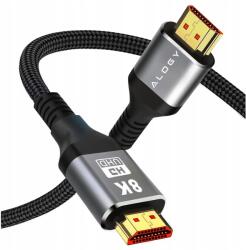 Alogy Hdmi 2.1 kábel Premium Ultra High Speed 8K/60HZ 4K/120HZ 5m Minősített (76068)