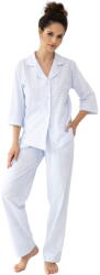 Sensis Pijama de damă cu nasturi SENSIS PALOMA alb-albastru: S (33077 S)
