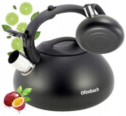 Ofenbach Acél Vízforraló Tágas Fekete 2, 5 L Ofenbach (100302 CZARNY MAT)