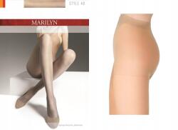 Marilyn Klasszikus, sima harisnya Marilyn Style 40 den barna Daino 5/XL méret (rajstopy Marilyn style 40 półmatowe 5-XL)