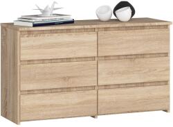  Komód Cl100 6f Szonoma Tölgy