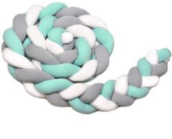 T-Tomi Fonott rácsvédő - szürke, fehér és zöld