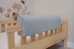 Ourbaby® Ourbaby ágyvédő - Jersey - Világosszürke