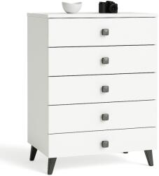  Mobi K-05 Fekete-fehér Komód