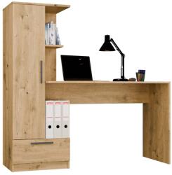  Cosmo íróasztal + Polc Készlet Artisan Tölgy