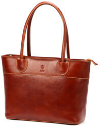 Florence 12 barna női bőr kézitáska 40 x 27 x 16 cm (60565)