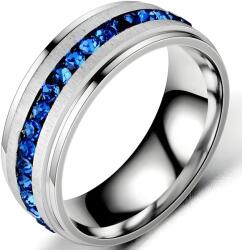 HARAHU NO-17170 Gyűrű - Ezüst/Kék/65mm KP17170