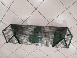  Élvefogó Nyestcsapda, állatcsapda 100x24x24cm, 2 bemenet (VK10024P2)