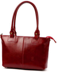 Florence 56 bordó női bőr kézitáska 40 x 25 x 10 cm (60568)
