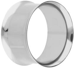  Alagút Klasszikus Fém Nyeregacél Fülbevaló Ezüst 22mm (TP2206-SILVER22mm)