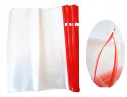  40cmx40cm Kézitáska Húros Fóliazsák cipzárral 50db