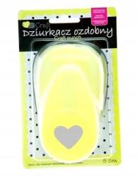 DpCraft Dekorációs Lyukasztó 5CM Szív 2