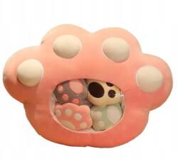  Plüss Játék Párna Puding Nagy Macska Mancs 2 az 1-ben5 Mini Mancs Kabalafigura (kocia łapa)