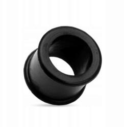  Szilikon Alagút Fül piercing Fekete 4mm (TP104-BLACK4mm)