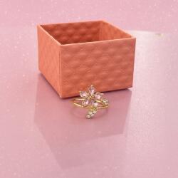 Pink Dream Beauty Luméa - arany színű virág mintás gyűrű Szín: Arany