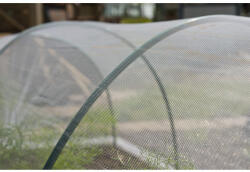  Rovar elleni védőháló zöldségeskertekhez, 2x10m átlátszó 1, 8x1, 8mm 38g/m2