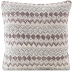 Takoy Díszpárnahuzat EVITA geometriai mintával és csillogó ezüst szállal steppelt
