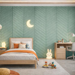 Takoy Öntapadó falpanel 70x290 cm sötét menta