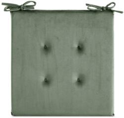 Takoy Bársony ülőpárna GAJA dekor steppeléssel és praktikus megkötővel-HF-463969