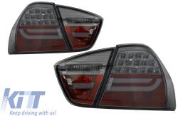 KITT Specials Első lámpák angyalszem BMW 3 Series E90/E91 (2005-2008) Fekete (LPBME4)