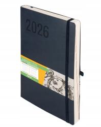 Antra 2026-OS B5-ÖS Impresszió Naptár, Gránátkék, Dns (dfw)