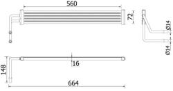 MAHLE Chlodnica Oleju Behr Premium Line (clc 97 000p)