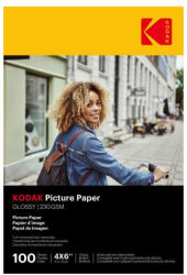 Kodak Fine Art fotópapír - High Gloss 230g, 10x15, 100db