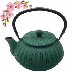 Kamille Öntöttvas Teás Kanna Teafőző Kanna Tea- És Gyógynövényfőző Szűrővel Kamille (KM4831)