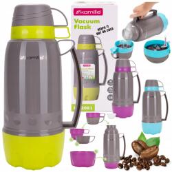 kamille Termosz Palack Üveg Utántöltő két pohár és egy tál 1, 8 L Kamille (KM2081)