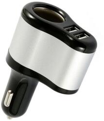 Siegbert Incarcator auto Siegbert DUAL USB Q. C3.0 x2, protectie, gri