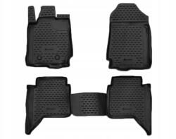 Element Ford Ranger 11-16 Autószönyegek Gumi Szett 3D Minőség Oe Vastag