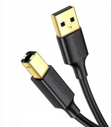 UGREEN US135 Usb 2.0 Ab nyomtatókábel, aranyozott, 1, 5 m (fekete) (10350)