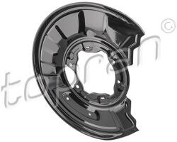 TOPRAN Ochranný plech proti rozstreku, Brzdový kotúč TOPRAN 409 531 (409 531)