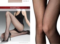 Marilyn Harisnyanadrág halászháló mintával Marilyn Casting 047 Fekete, 1/2-es méret (5905168003854)