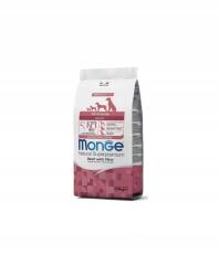 Monge Kutyaeledel felnőtt kutyáknak, Felnőtt Marhahús rizzsel 2, 5 kg Monge márkájú