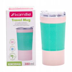 kamille Termosz Bögre Acél 100% Tágas kulacs Kamille 380 ml (KM-2046)