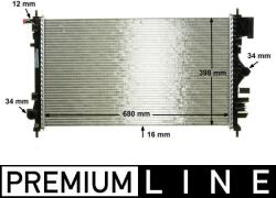 MAHLE Chladič motora MAHLE CR 1097 000P (CR 1097 000P)