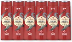 Old Spice Bearglove férfi tusfürdő és sampon 3az1ben, 6 x 400ml (8700216011372)