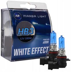 Marba Light Izzók Marba Light White Effect HB3 100W 12V Fehér Erősebb Fény