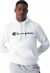 Champion Férfi Pulóver Champion Hooded Fehér 220253 WW001 R 2XL (220253.WW001)