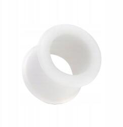  Szilikon Alagút Fülpiercinghez Fehér 10mm (TP104-WHITE10mm)