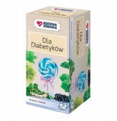 Silesian Pharma Család Egészség Gyógynövény tea cukorbetegeknek, 20 tasak (5902666655677)