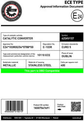 ESEN SKV Catalizator ESEN SKV 62SKV157 (62SKV157)