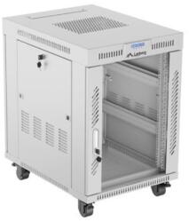 Lanberg FF01-6815-12SL állvány 15U Szabadonálló állvány Szürke (FF01-6815-12SL)