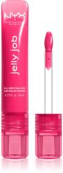 NYX Cosmetics Jelly Job tündöklő ajakfény nagyobbító hatás árnyalat Juicy Jelly 7.5 ml