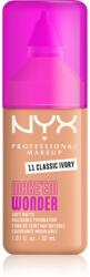 NYX Professional Makeup Make ‘Em Wonder könnyű mattító alapozó árnyalat 11 Classic Ivory 30 ml