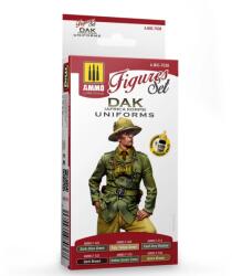 AMMO DAK Uniforms Africa Korps figura festék szett AMIG7038 (AMIG7038)