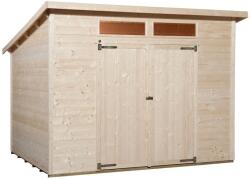 WEKA fából készült kerti fészer, 325 (301 × 301 × 236 cm)