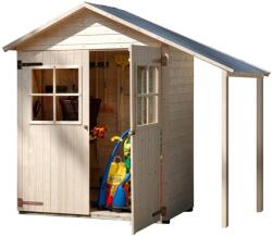 WEKA Fából készült kerti fészer, 357 (270 × 105 × 216 cm)